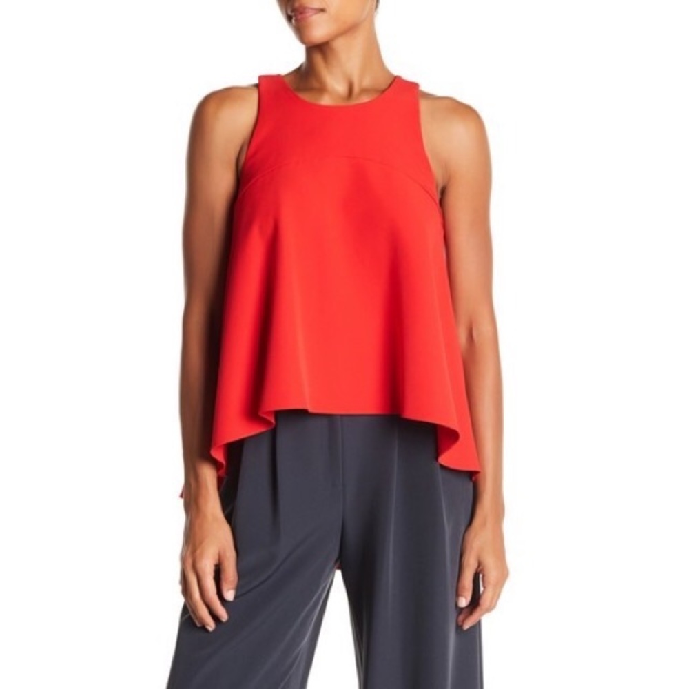 MILLY Hi-Lo Trapeze Tank, Size P (0-2)